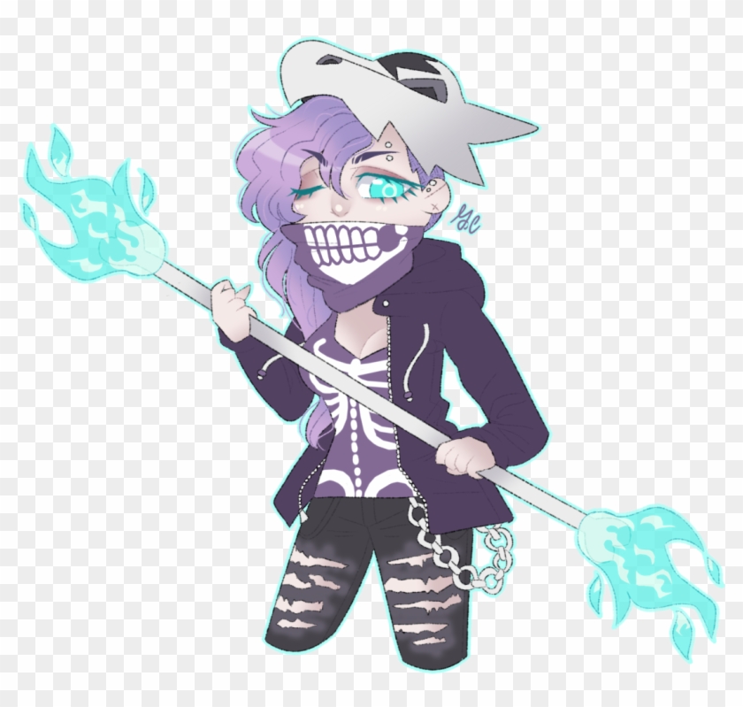 Last Month Was So Crazy Busy I Didn't Upload Any Art, - Alolan Marowak Gijinka Clipart