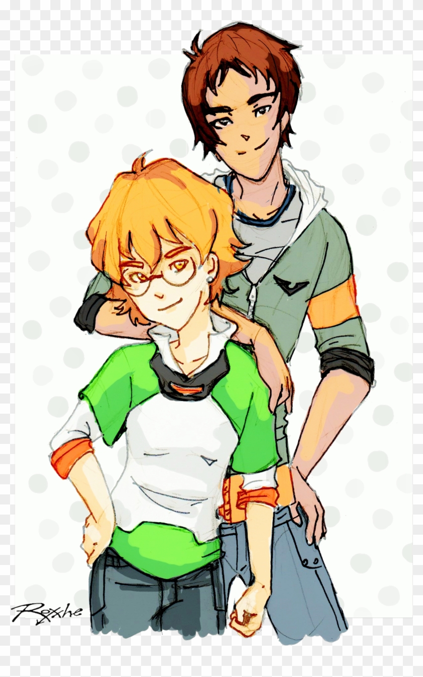 Lance And Pidge From Voltron Legendary Defender - Cartoon Clipart #4364197