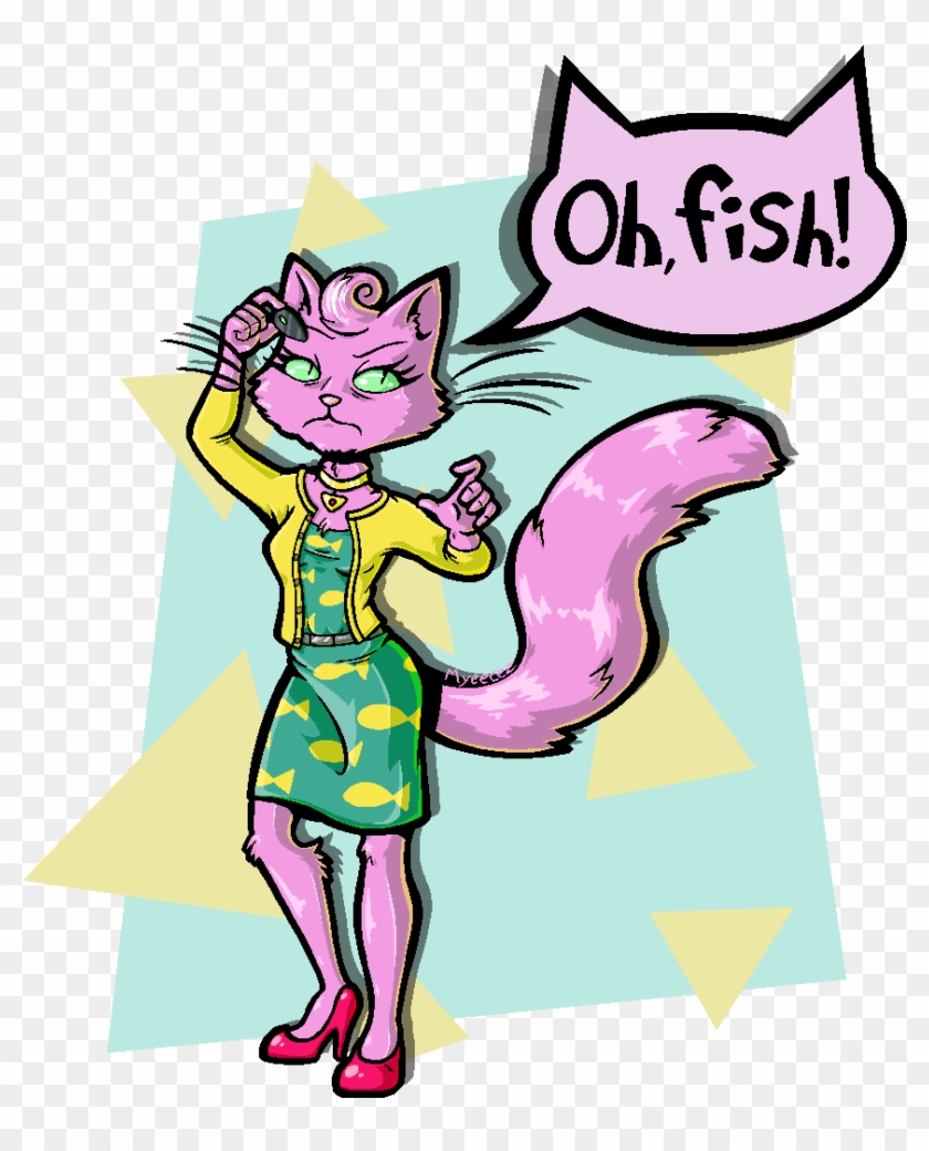 Oh, Fish - Cartoon Clipart #4364225