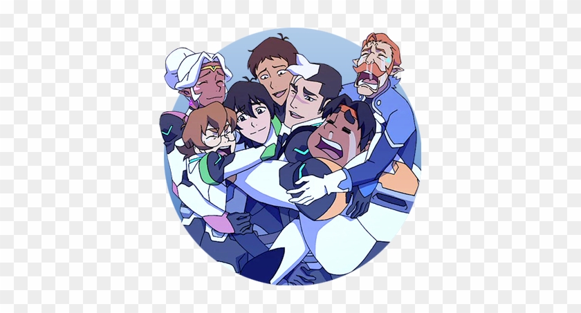 #voltron #shiro #lance #pidge #keith #hunk #coran - Keith Sitting On Lance's Lap Clipart