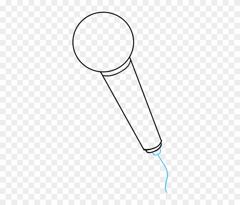 How To Draw - Computer Microphone Png Drawing Clipart #4364640