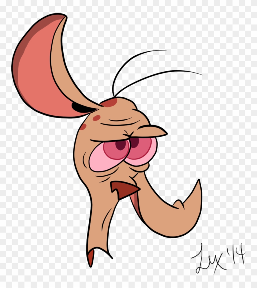 Ren Warmup Doodle Ren Hoek Ren And Stimpy, Nickelodeon, - Ren Y Stimpy Png Clipart