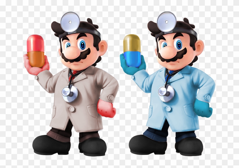Ssb4attempted To Create Team Fortress 2 Medic Alts - Dr Mario Smash Ultimate Clipart