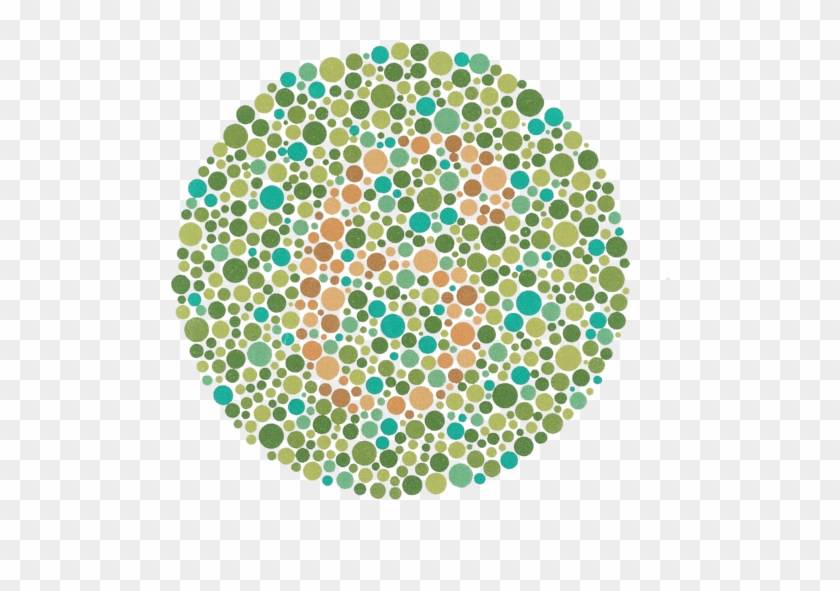 Multiple Sclerosis And Vision - Color Blind Test Clipart #4365031