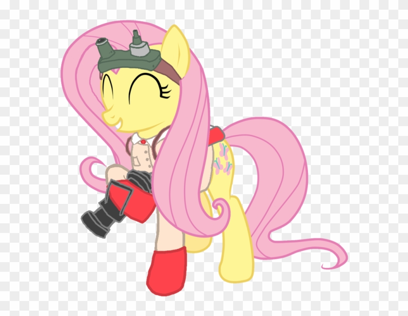 Fluttermedic, Fluttershy, Medic, Safe, Team Fortress - Mlp Future Fluttershy Clipart