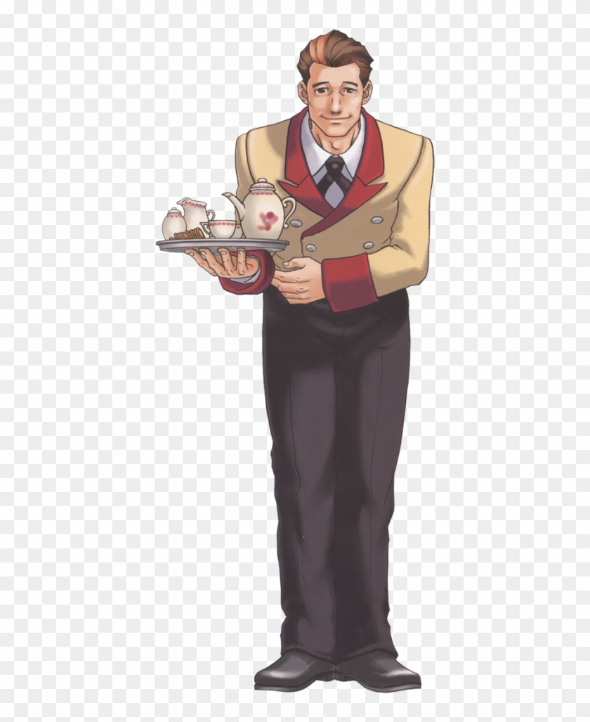Phoenix Wright Bellboy Clipart #4365572