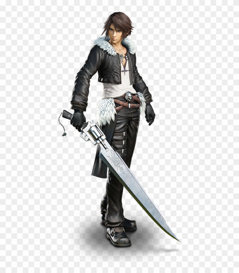 Dissidia Final Fantasy Nt Squall Clipart #4365684