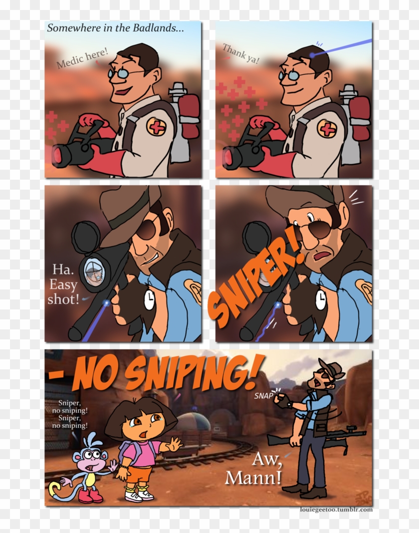 A Medic - Team Fortress 2 Badwater Clipart #4365685