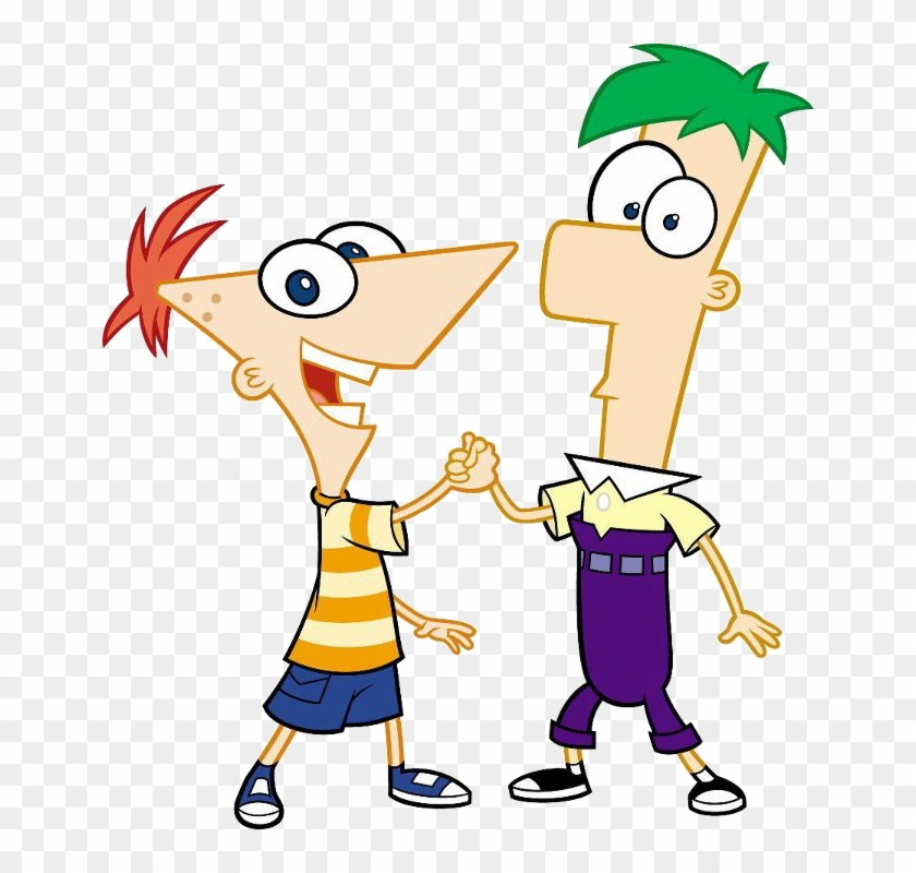 Phineas And Ferb Download Transparent Png Image - Cartoon Characters Phineas And Ferb Clipart #4365771