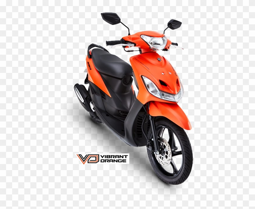 Mio Sporty Matte Orange Design - Matte