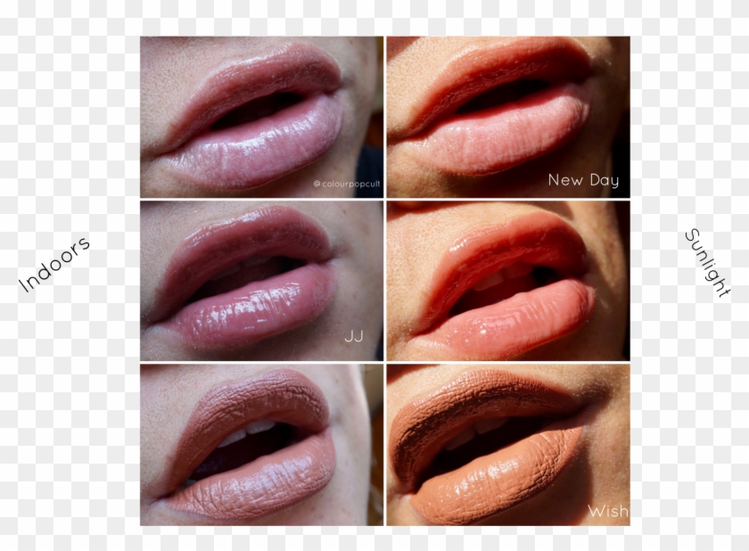 Other Than That, I Think They Would Look Amazing On - Colourpop Wish Ultra Satin Lip Swatch Clipart