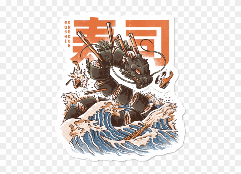 Great Sushi Dragon Clipart