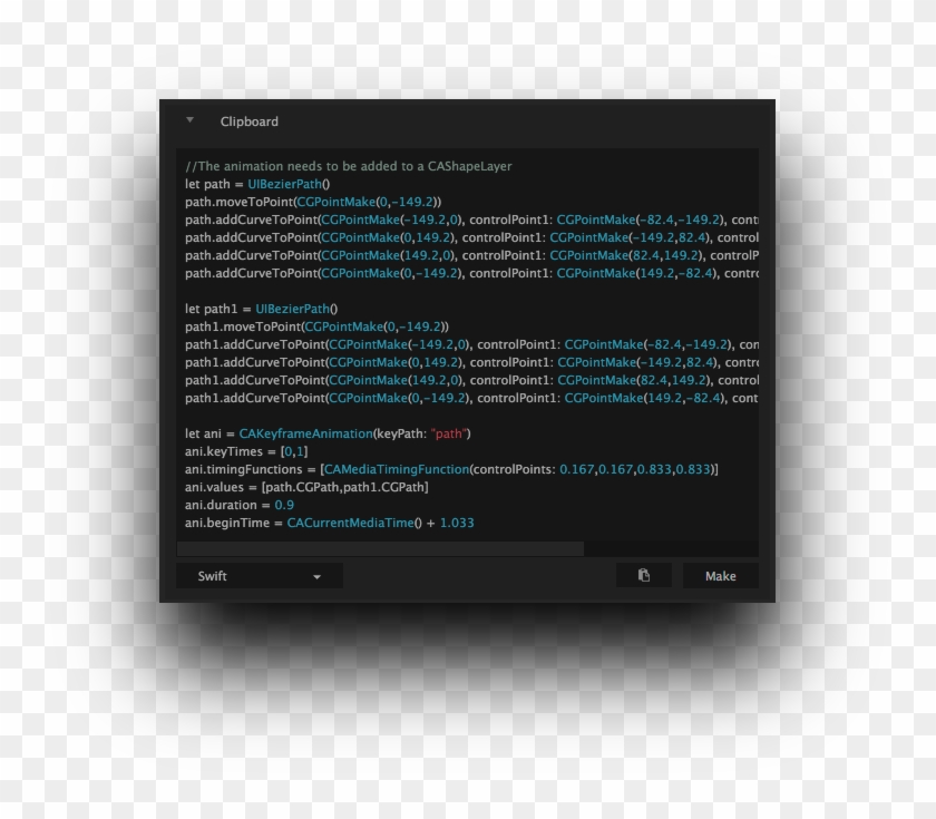 For Simple Animations Squall Can Generate Core Animation - Flat Panel Display Clipart