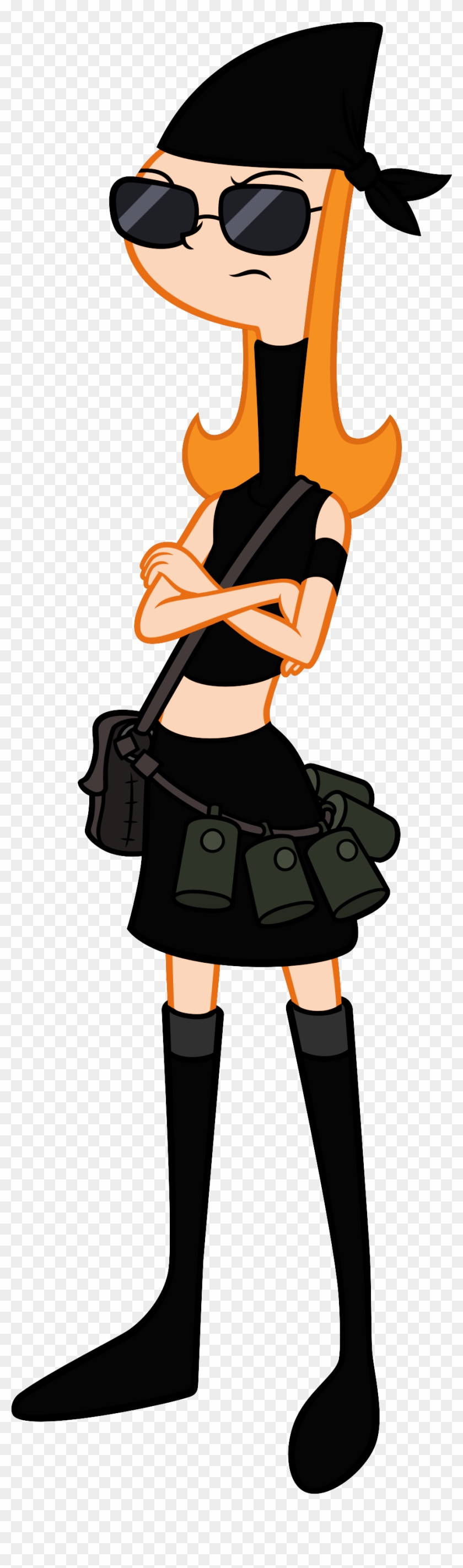 Bare Your Midriff - Candace Phineas And Ferb Movie Clipart
