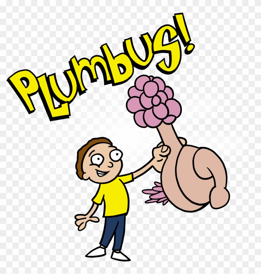 I Also Worked On Another Mash Up, Rick & Morty X Ren - Cartoon Clipart #4366594