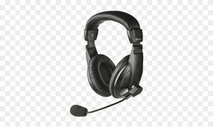 Your Trusted Online Corporate It Partner - Trust Headset Quasar For Pc And Laptop Black Clipart