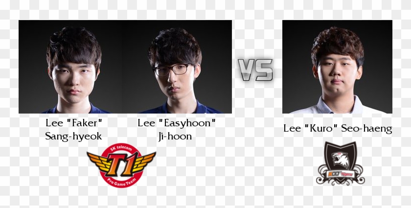 The Two-headed Monster Of Faker And Easyhoon Make Up - Sk Telecom T1 Clipart #4366962