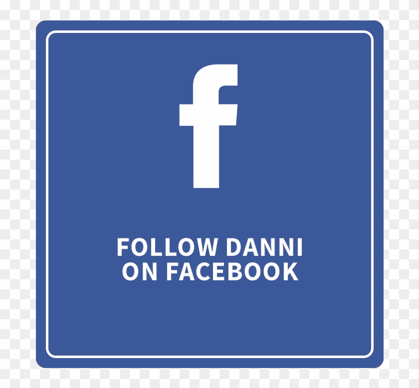 Follow Me On Facebook - Cross Clipart