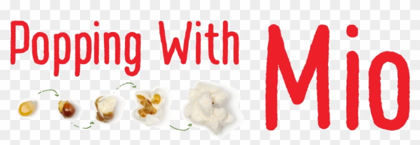 Popping With Mio Website Logo 1 - Carmine Clipart #4367331