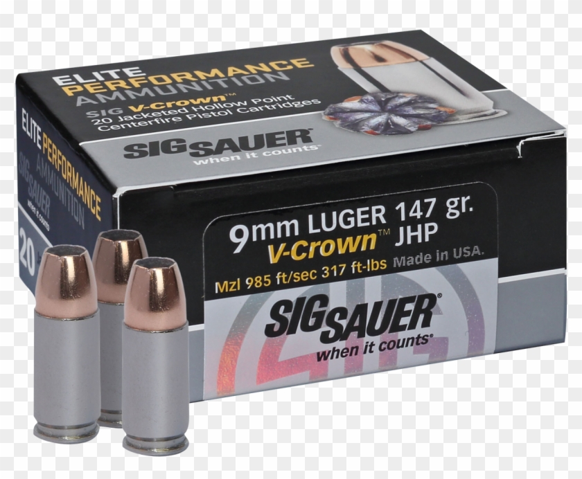 Sig Sauer 45 Hollow Point Clipart #4367366