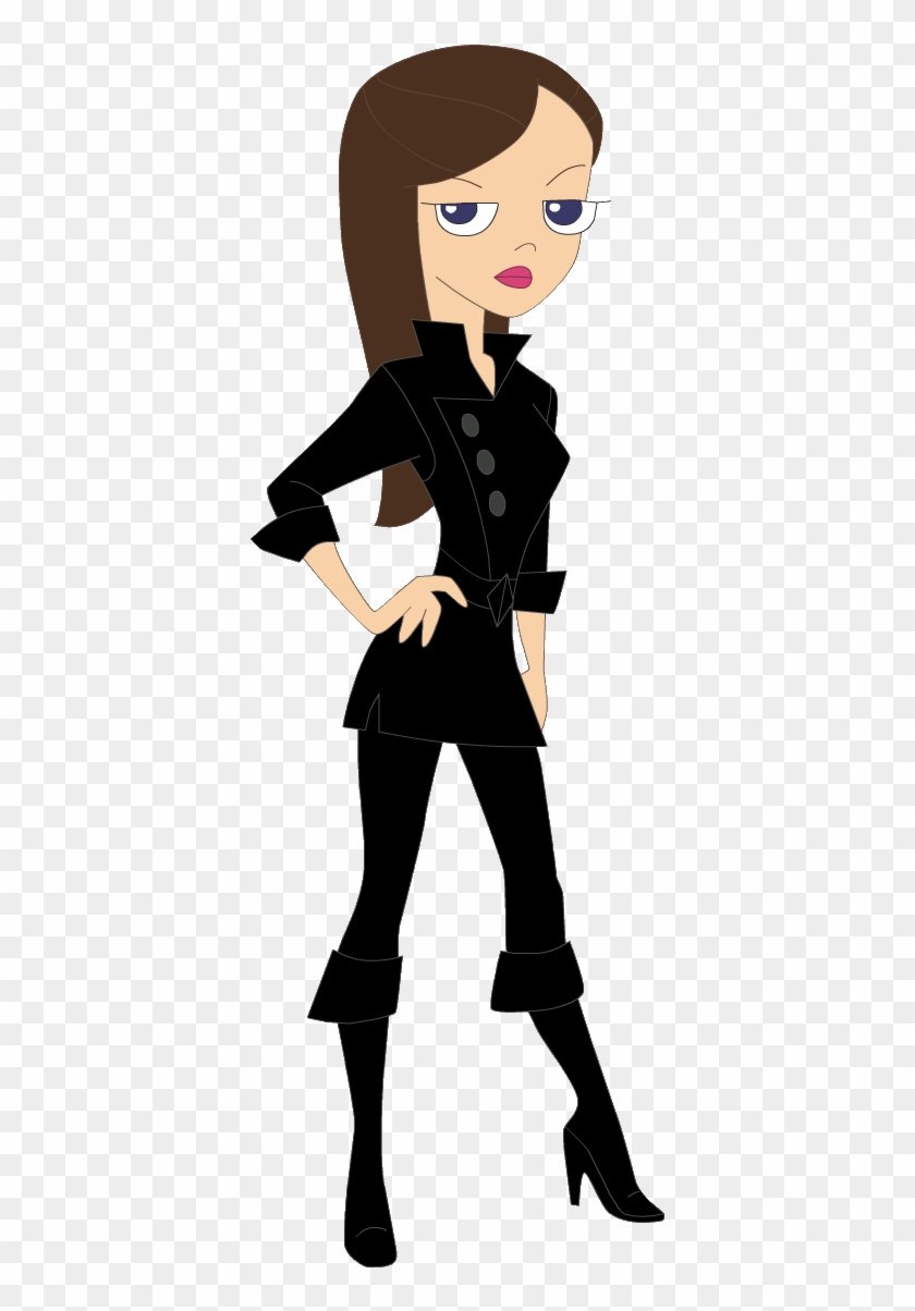 Vanessa Doofenshmirtzadded By Shego123vanessa Has Blue - Phineas Und Ferb Vanessa Clipart