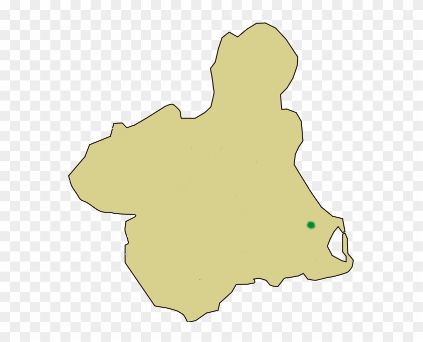 Mapa Localizacion Cabezo Gordo - Sierra Clipart #4367884