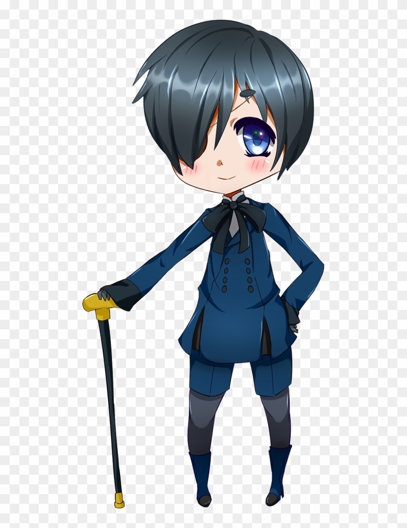 Ciel Phantomhive Png - Ciel Phantomhive Cute Chibi Clipart #4368425