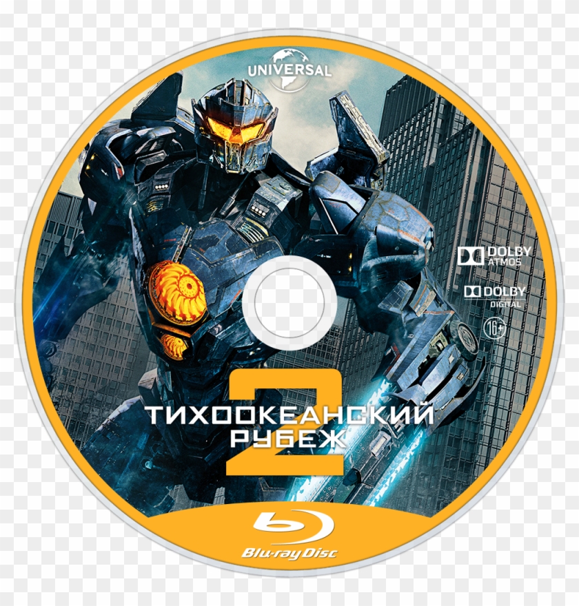 Pacific Rim 2 Bluray Disc Image - Pacific Rim Clipart #4369080