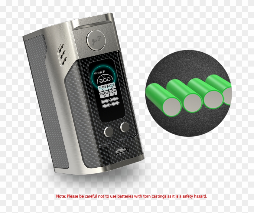 Wismec Reuleaux Rx300 Tc Box Mod-carbon Fiber - Wismec Reuleaux Rx300 Clipart #4369112
