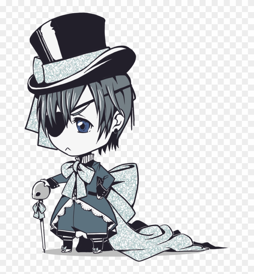 Ciel Phantomhive Images Chibi Ciel Hd Wallpaper And - Chibi Black Butler Transparent Png Clipart #4369241