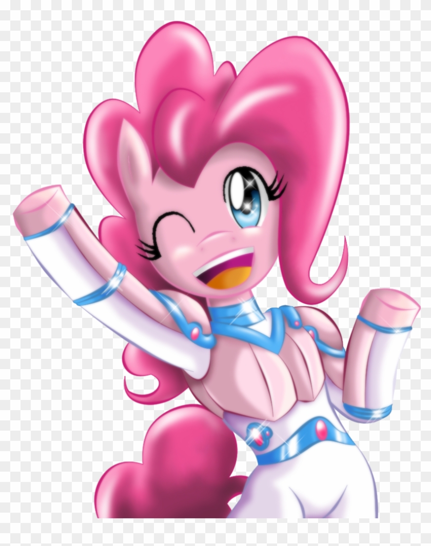 Taekwon-magic, Drivesuit, Pacific Rim, Pinkie Pie, - Cartoon Clipart #4369292