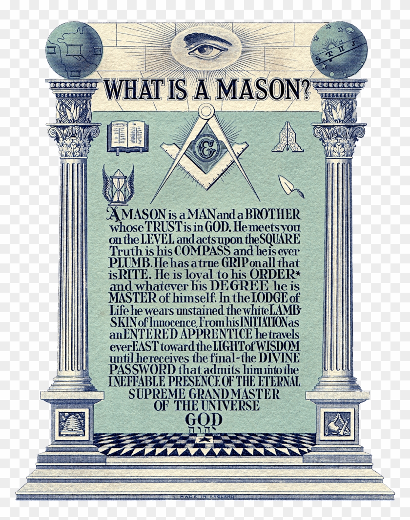 What Is A Mason - Do You Become A Freemason Clipart