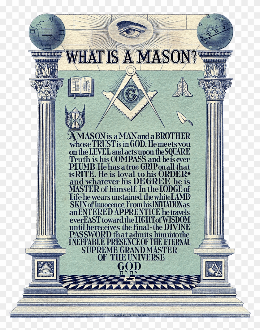 What Is A Mason - Do You Become A Freemason Clipart #4369421