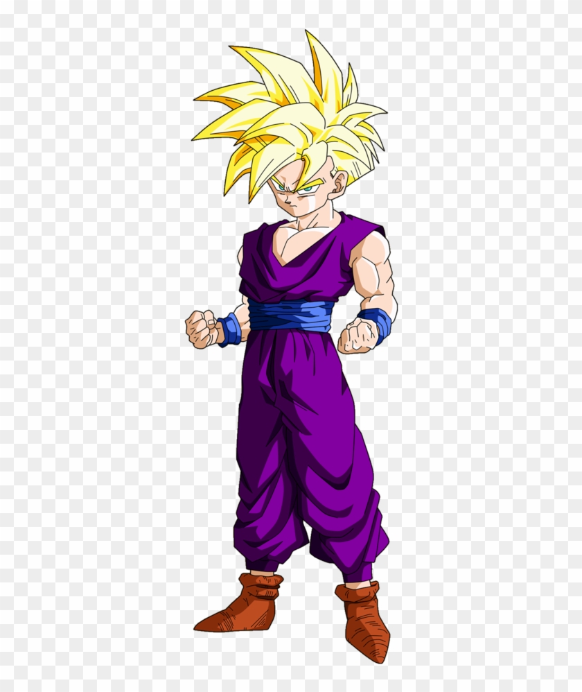 Cloud Slightly Resembles Teen Gohan If You Squint Your - Son Gohan Teen Ssj Clipart