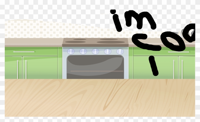 Background Scene - Kitchen1 - Kitchen Clipart #4369868