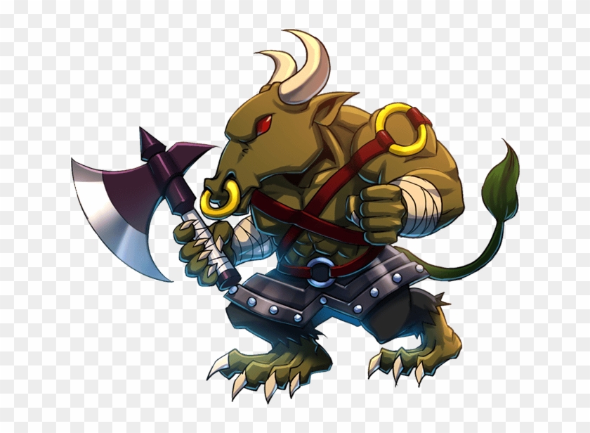 Cerberus Transparent Brave Frontier - Minotaure Png Clipart #4369923