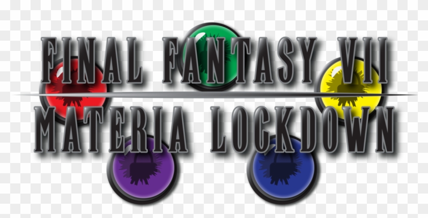 Final Fantasy Vii Materia Lockdown Logo - Graphic Design Clipart