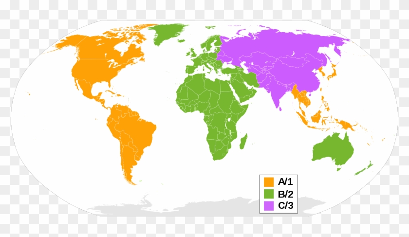 Blu Ray Discs Use A Much Simpler Region Code System - Region B 2 Clipart