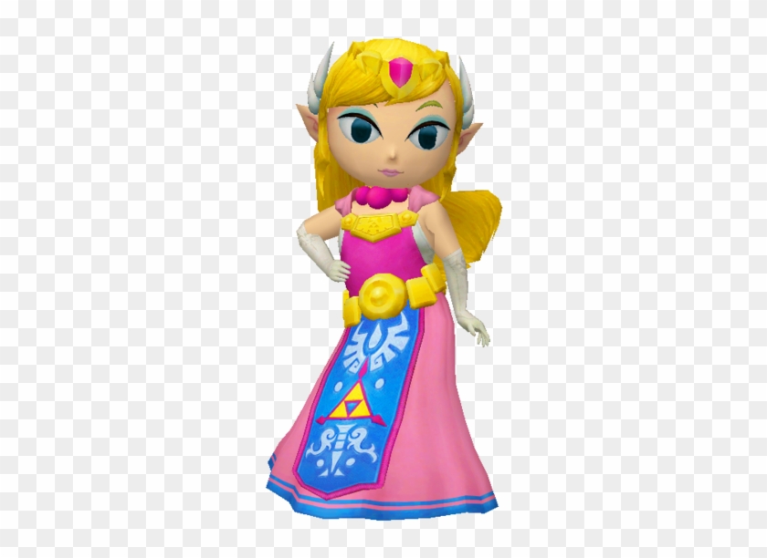 Toon Zelda Now Has 10 Costumes Including A Hylia Alt - Figurine Clipart #4370204