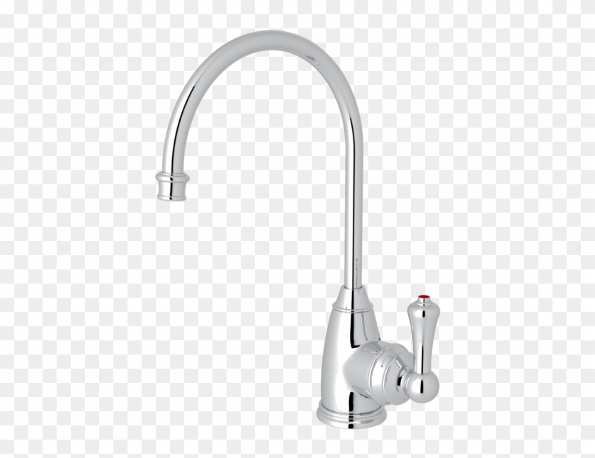 Perrin & Rowe Georgia Era C-spout Hot Water Faucet - Tap Clipart #4370234
