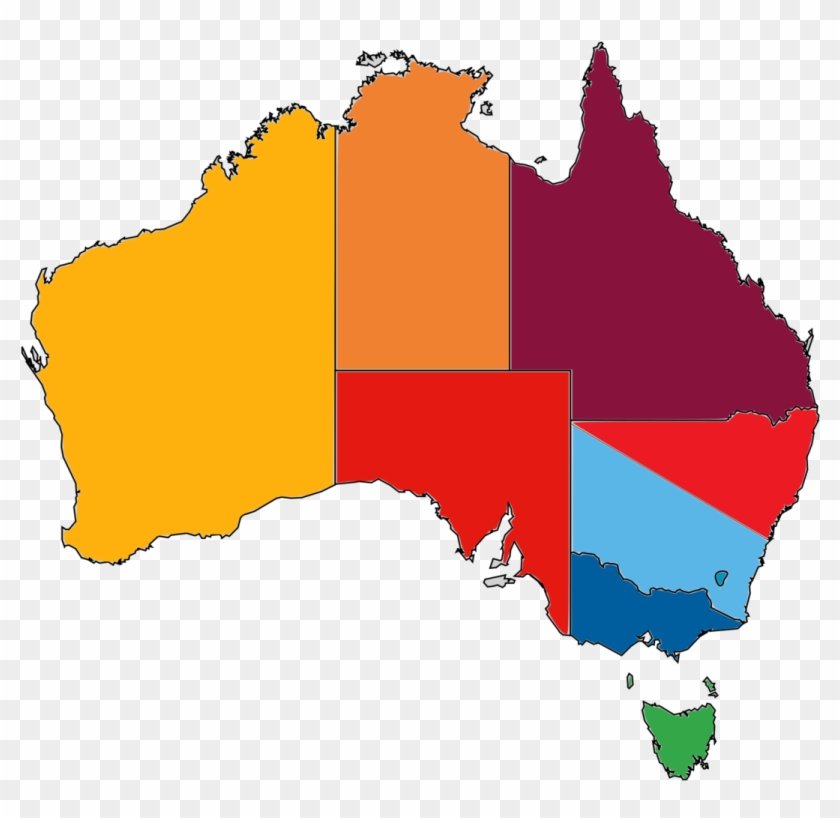 Ffa State Member Federations - Unemployment Rate Australia By State Clipart #4370399