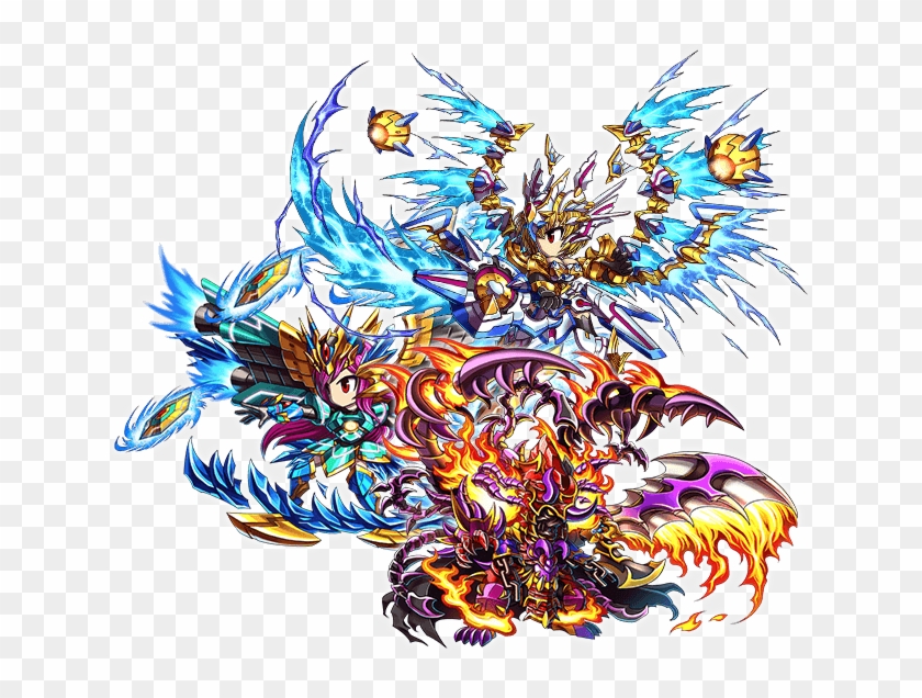For Fans Of The Anime Aesthetic, Brave Frontier Is - Illustration Clipart #4370483