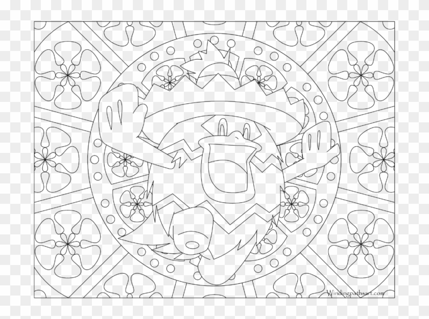 Adult Pokemon Colori - Pokemon Adult Coloring Page Clipart #4370621