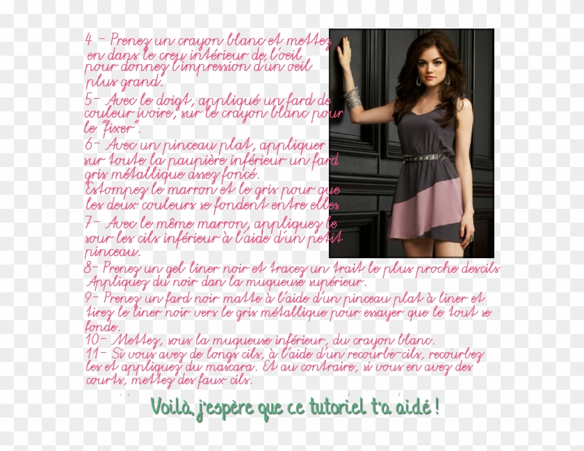 Tutoriel Maquillage - Sisterhood Of The Traveling Pants Lucy Hale Clipart #4370714