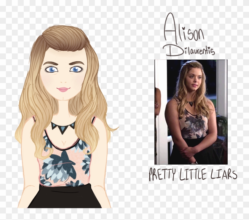 Alison Dilaurentis Pretty Little Liars By Xxdrewpuff - Alison Pretty Little Liars Drawing Clipart