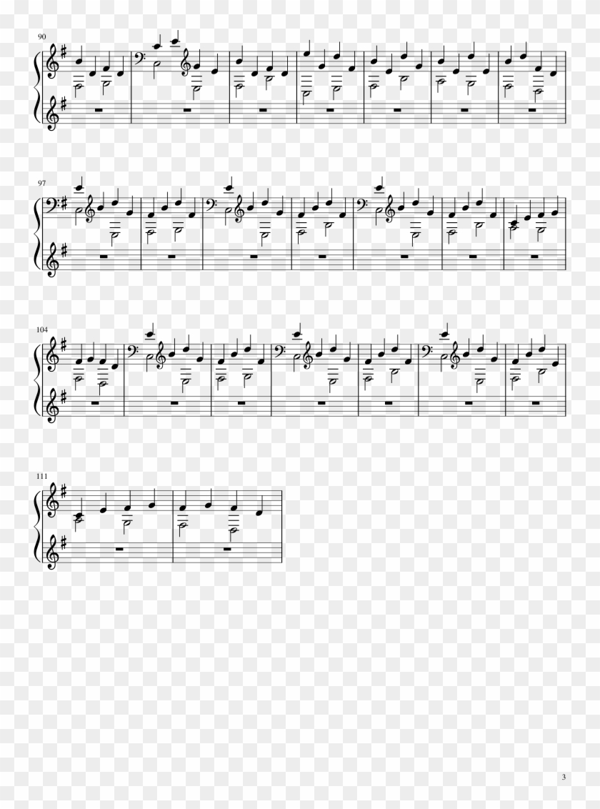 Oneshot Sheet Music Composed By Oneshot And The Original - Sheet Music Clipart