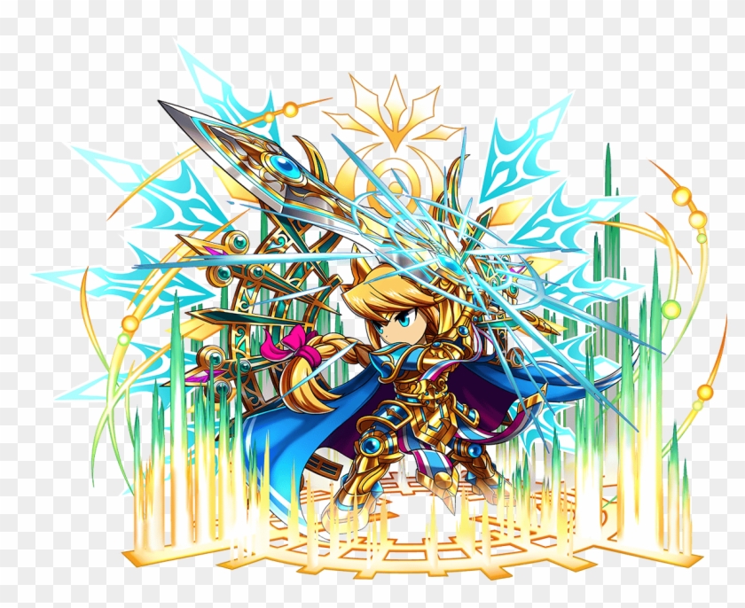 Light Legend Atro - Brave Frontier Atro Clipart