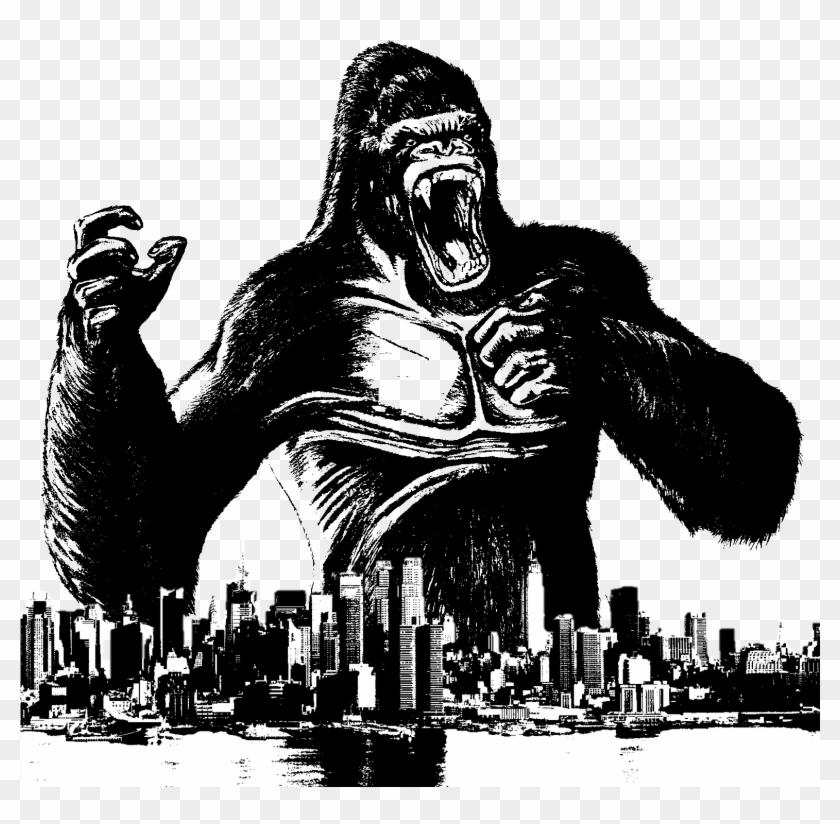 Vector King Kong - Logo King Kong Vector Clipart