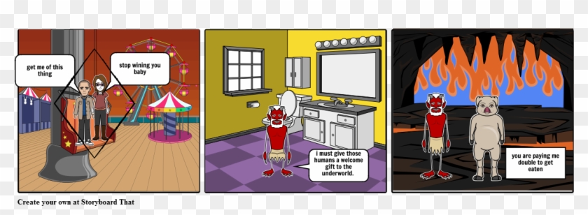 A Gift From The Underworld - Cartoon Clipart #4372547