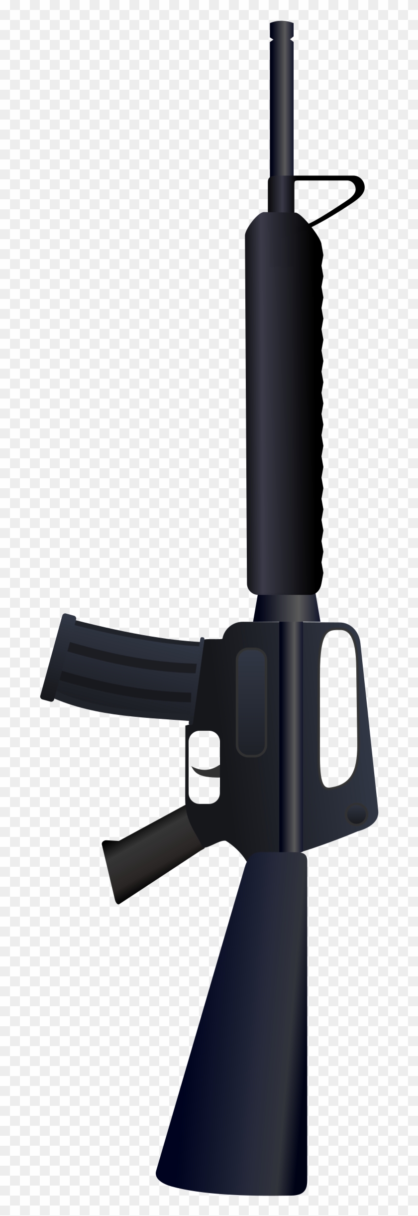 This Free Icons Png Design Of Colt Ar 15 / M 16 - Assault Rifle Clipart